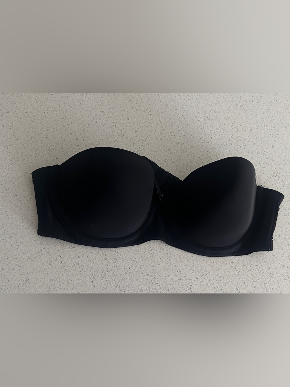 Calvin Klein Black Strapless Molded Bra